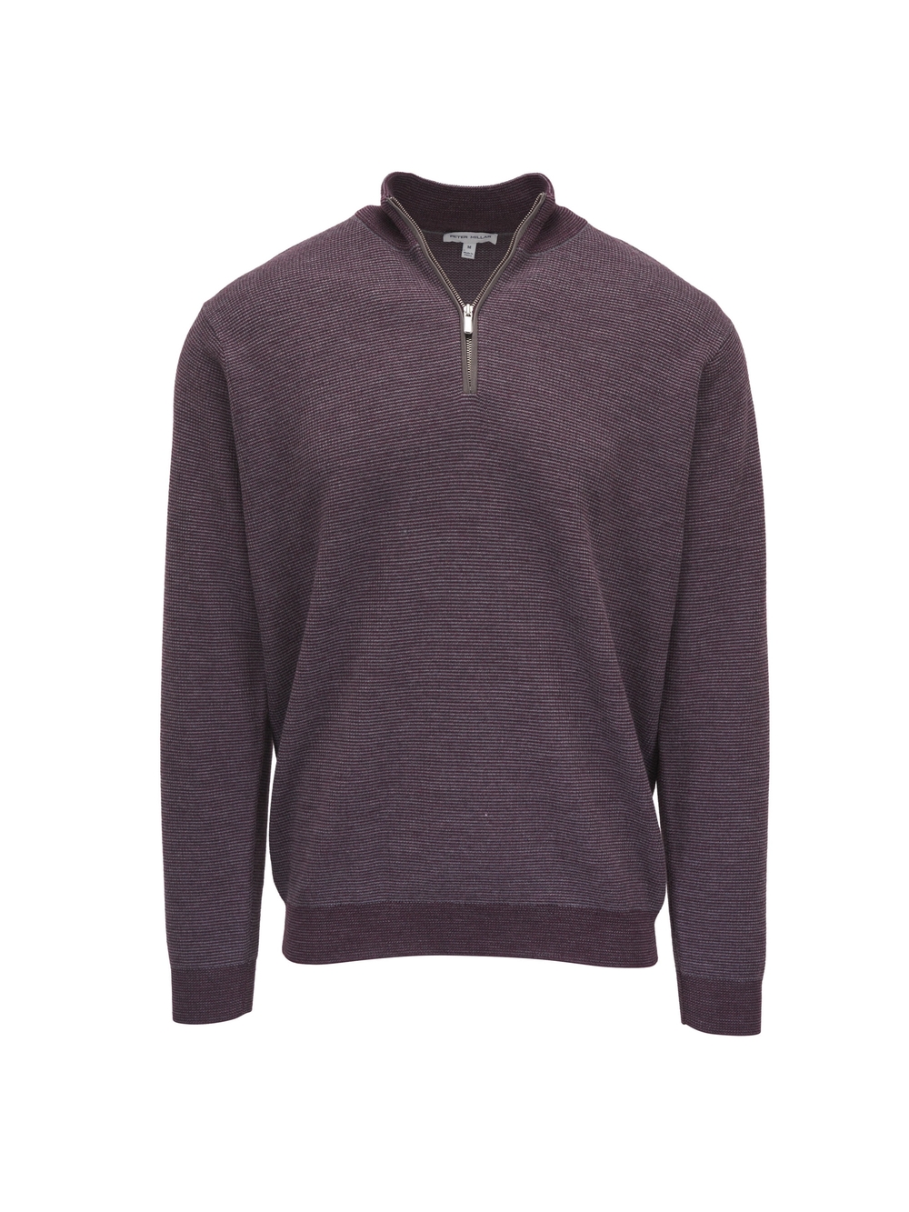 Peter Millar Autumn Foliage Merino Wool Quarter Zip Pullover